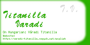 titanilla varadi business card